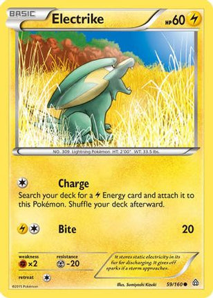 Electrike - 59/106 [XY - Primal Clash] Reverse Holofoil