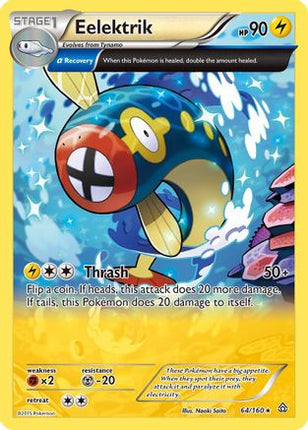 Eelektrik (Alpha) - 64/106 [XY - Primal Clash] Reverse Holofoil