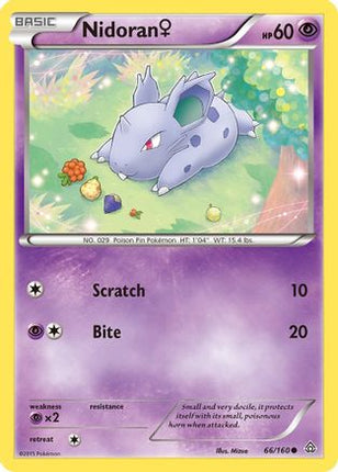 Nidoran (F) - 66/106 [XY - Primal Clash]