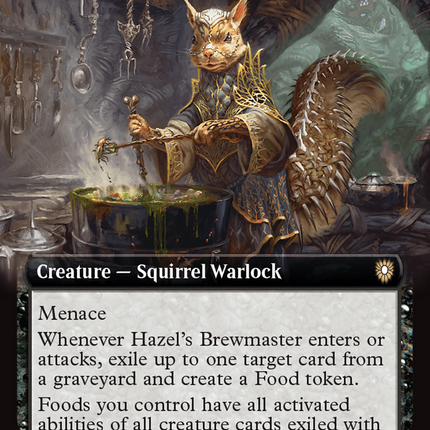 Hazel's Brewmaster [Bloomburrow Commander] Foil