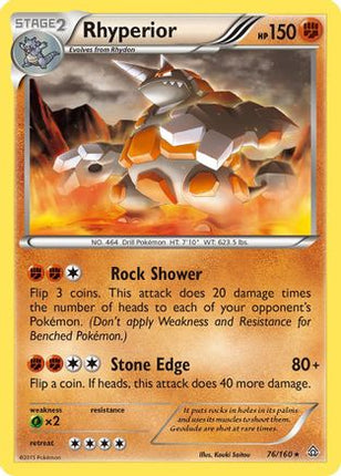 Rhyperior - 76/106 [XY - Primal Clash]
