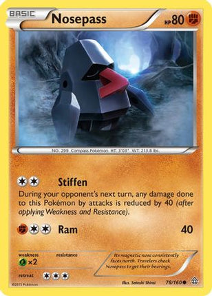 Nosepass - 78/106 [XY - Primal Clash]