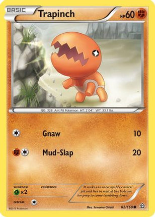 Trapinch - 82/106 [XY - Primal Clash] Reverse Holofoil