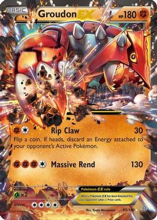 Groudon EX - 85/106 [XY - Primal Clash] Holofoil
