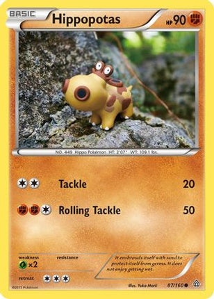 Hippopotas - 87/106 [XY - Primal Clash]