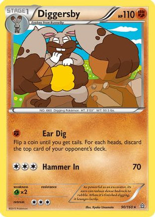 Diggersby - 90/106 [XY - Primal Clash]