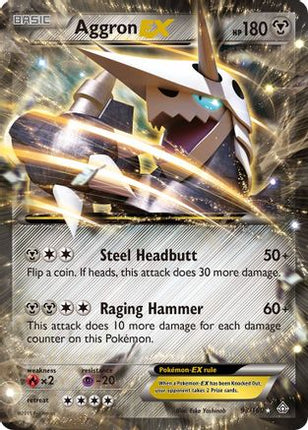 Aggron EX - 93/106 [XY - Primal Clash] Holofoil
