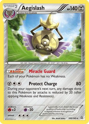 Aegislash - 100/106 [XY - Primal Clash] Reverse Holofoil