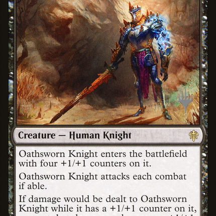 Oathsworn Knight [Throne of Eldraine Promos]