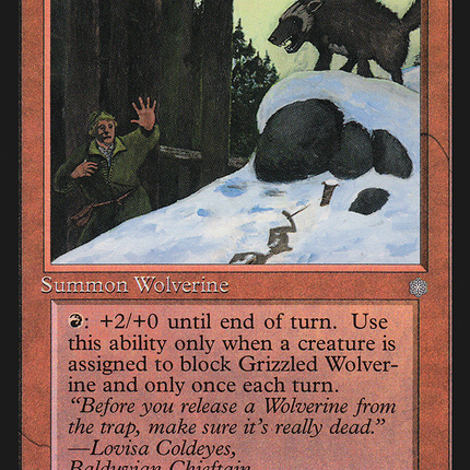 Grizzled Wolverine [Ice Age]