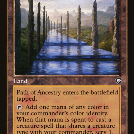 Path of Ancestry (Retro) [The Brothers' War Commander]