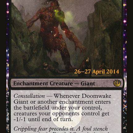 Doomwake Giant [Journey into Nyx Promos] Prerelease Foil