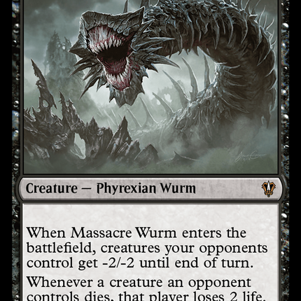 Massacre Wurm [Murders at Karlov Manor Commander]