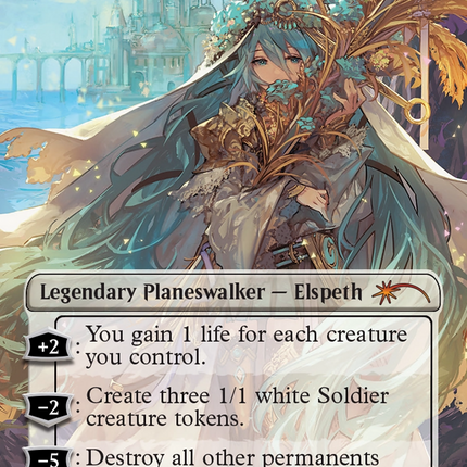 Elspeth Tirel (Borderless) [Secret Lair Drop] Foil