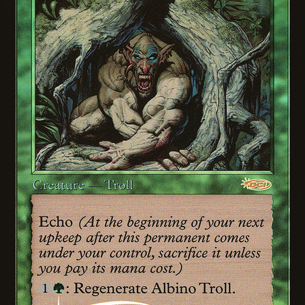 Albino Troll [Friday Night Magic 2002] Foil