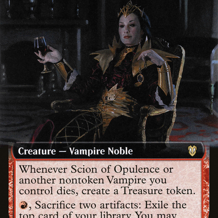 Scion of Opulence (Extended Art) [Crimson Vow Commander]