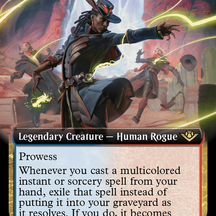 Lilah, Undefeated Slickshot (Extended Art) [Outlaws of Thunder Junction] Foil