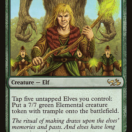Voice of the Woods [Duel Decks Anthology: Elves vs. Goblins] Foil