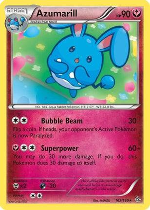 Azumarill - 103/106 [XY - Primal Clash] Reverse Holofoil