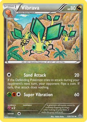 Vibrava - 109/106 [XY - Primal Clash] Reverse Holofoil