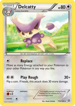 Delcatty - 114/106 [XY - Primal Clash]
