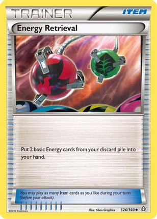 Energy Retrieval - 126/106 [XY - Primal Clash] Reverse Holofoil