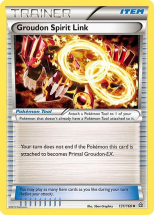 Groudon Spirit Link - 131/106 [XY - Primal Clash] Reverse Holofoil