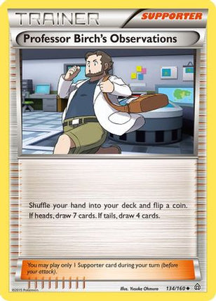 Professor Birch's Observations - 134/106 [XY - Primal Clash]