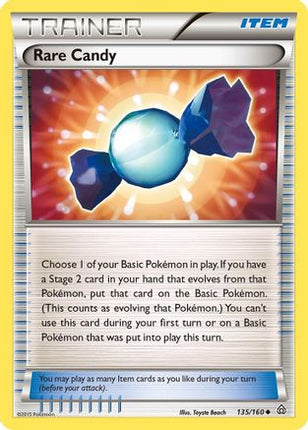 Rare Candy - 135/106 [XY - Primal Clash] Reverse Holofoil
