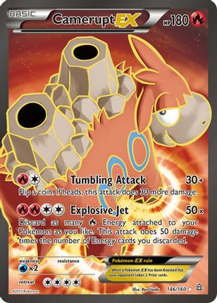 Camerupt EX (146 Full Art) - 146/106 [XY - Primal Clash] Holofoil