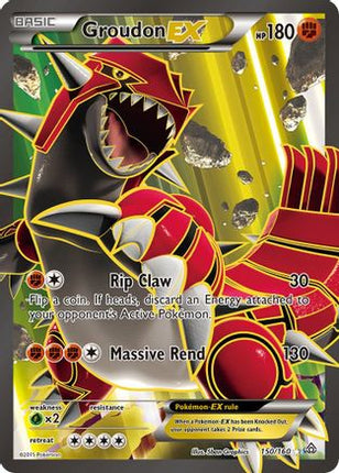 Groudon EX (150 Full Art) - 150/106 [XY - Primal Clash] Holofoil