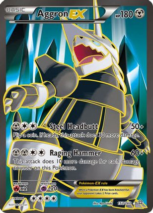 Aggron EX (153 Full Art) - 153/106 [XY - Primal Clash] Holofoil