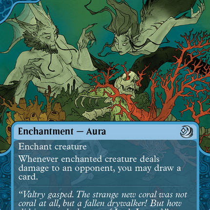 Curiosity (Showcase) (Borderless) [Wilds of Eldraine: Enchanting Tales]