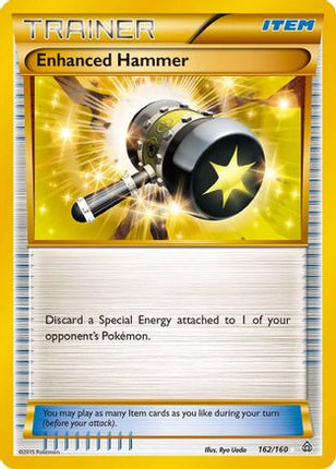 Enhanced Hammer (162 Secret Rare) - 162/106 [XY - Primal Clash] Holofoil