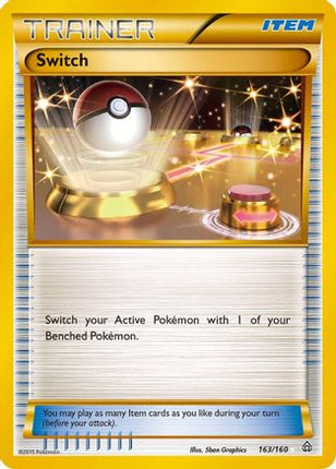 Switch (163 Secret Rare) - 163/106 [XY - Primal Clash] Holofoil
