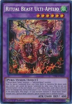 Ritual Beast Ulti-Apelio (Secret Rare) [THSF-EN028] Unlimited
