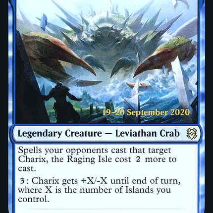 Charix, the Raging Isle [Zendikar Rising Promos] Prerelease Foil