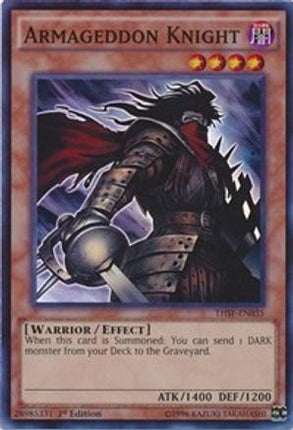 Armageddon Knight (Super Rare) [THSF-EN035] 1st Edition