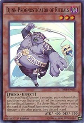 Djinn Prognosticator of Rituals (Super Rare) [THSF-EN039] 1st Edition