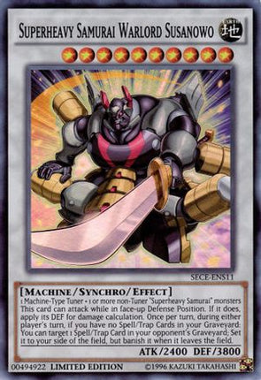 Superheavy Samurai Warlord Susanowo (SE) (Super Rare) [SECE-ENS11] Limited