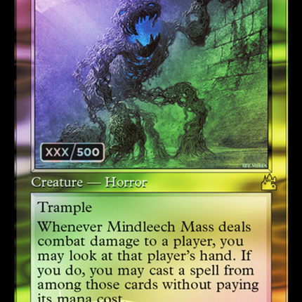 Mindleech Mass (Retro) [Ravnica Remastered] Serialized Foil