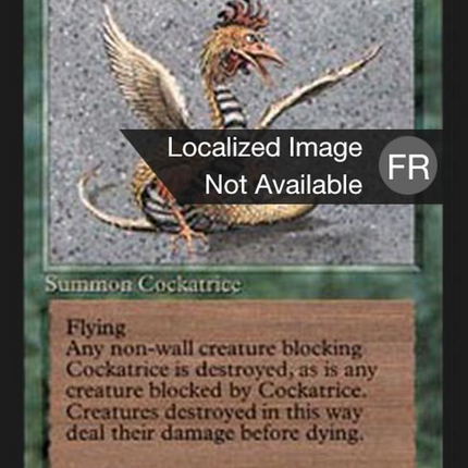 Cockatrice - Cocatrix  [Foreign Black Border]