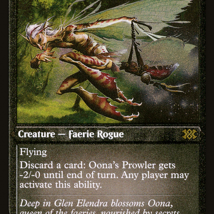 Oona's Prowler [Double Masters 2022] Etched Foil