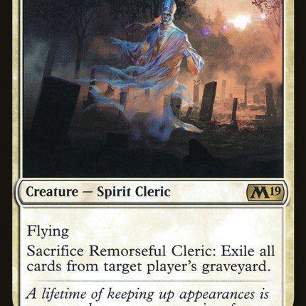 Remorseful Cleric [Core Set 2019]