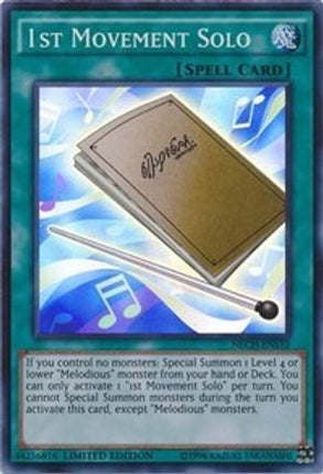 1st Movement Solo (SE) (Super Rare) [NECH-ENS10] Limited