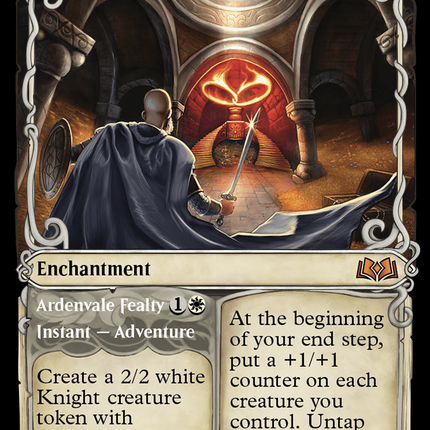 Virtue of Loyalty // Ardenvale Fealty (Showcase) [Wilds of Eldraine]