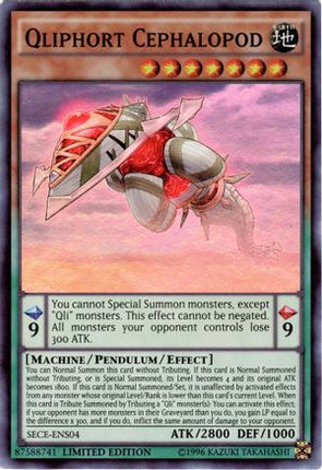 Qliphort Cephalopod (SE) (Super Rare) [SECE-ENS04] Limited