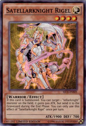 Satellarknight Rigel (SE) (Super Rare) [SECE-ENS05] Limited
