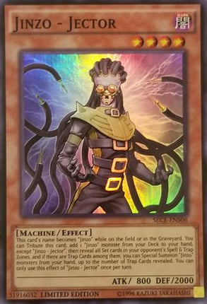Jinzo - Jector (SE) (Super Rare) [SECE-ENS06] Limited