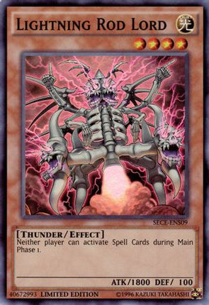 Lightning Rod Lord (SE) (Super Rare) [SECE-ENS09] Limited